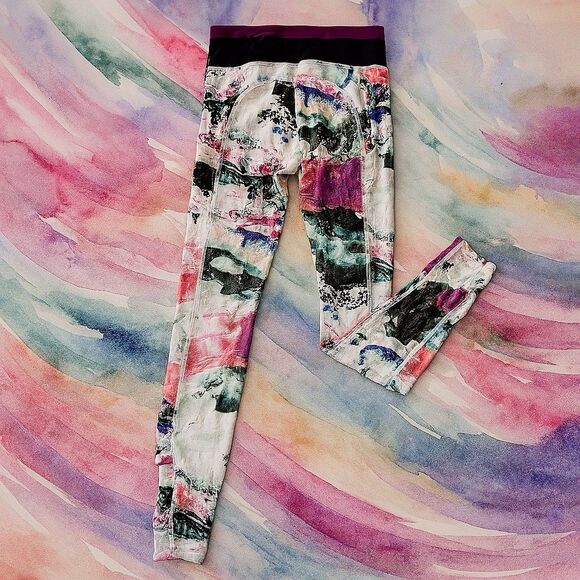 Lululemon Speed Tight III Luxtreme Pigment Wave SIZE 4 Leggings - Picture 1 of 8